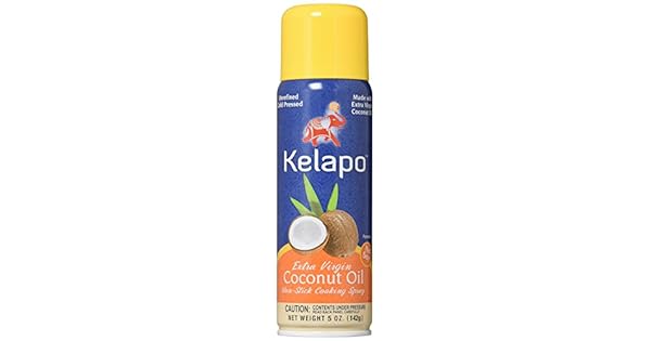 Kelapo Aceite de coco extra virgen, aerosol de cocción, lata ...