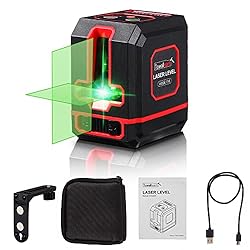 Laser Level Self Leveling 100Ft, Green Cross Line