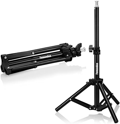 Femonden 32"/80cm Aluminum Photography Back Light Stands for Relfectors,VR, Video,Softboxes, Lights, Umbrellas, Backgrounds(1 stand)