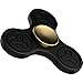 The Anti-Anxiety 360 Fidget Spinner [ALLOY METAL] Tri Spinner Figit Hand Toy for Relieving ADHD, Anxiety, Boredom Spins 3-5 Minutes (Black)