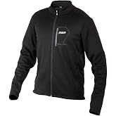 MSR Mid Layer Jacket, Black Fleece for Layering and Outdoor Riding