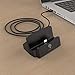 Stouchi Phone Charge Dock Station Compatible iPhone 10 and iPhone 11, iPhone X/8/8 Plus/7/7Plus/6/6 Plus/6S/ 6S Plus/5S/ 5, iPad and iPod Touch Black