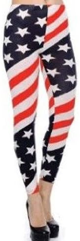 American Flag Leggings