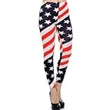 American Flag Leggings