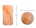 Natural Himalayan Salt Night Light, SCOPOW Nursery Lamp Mini Decorative Night Lighting with Air Purifier ( 15W, E12, 10.58 Ounce, UL Wall Plug ) ( Round Form )