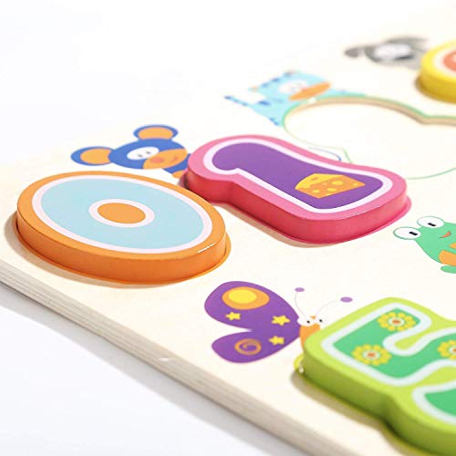 4 Wooden+Puzzles+Alphabet+Educational+Gifts