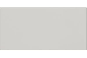 TENEDOS Gray Ceramic 3x6 Subway Wall Tile Grey Glossy Finish Designed in Italy (10 Sqft Box) for Kitchen backsplash, Bathroom Shower