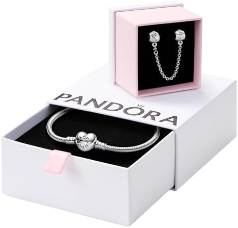 Amazon.com: Pandora Jewelry Bundle with Gift Box - Family Heart