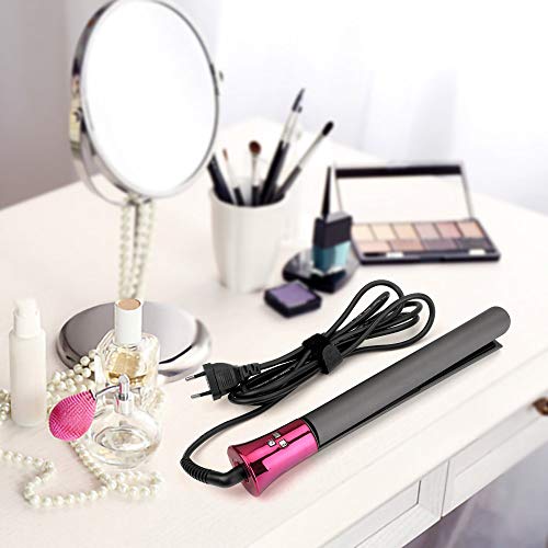 Flat Iron for Hair,MANLI Hair Straightener and Curler 2 in 1, Ceramic Infrared Flat Iron for All Hair Styling, Temp Setting and Auto Shut Off - Thumbnail 6