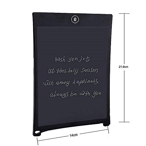 8.5 inch Writing Tablet Family School Educational Drawing Board Toy with Velvet Case Bag for Kid (8.5)