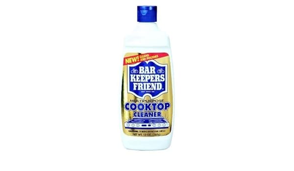 Amazon Com Bar Keepers Friend Cooktop Cleaner Liquid Pack Of 4
