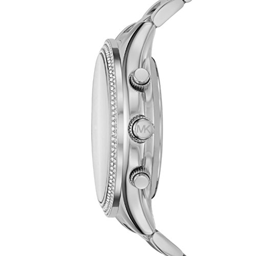 Michael-Kors-Damen-Analog-Quarz-Uhr-mit-Edelstahl-Armband-MKT4004