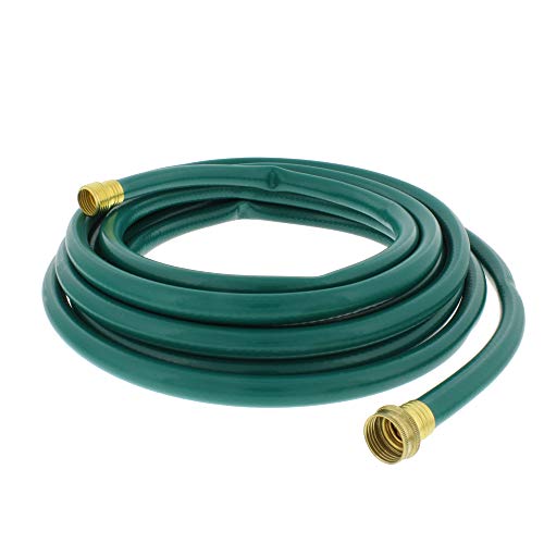 AquaPlumb FR5825 3-Ply Reinforced Lawn and Garden Hose - 5/8-Inch x 25-Foot, Light Duty, Green