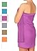 Microfiber Towel for Travel, Beach, Bath, Gym, Camping - XL Extra Large but Compact, Antibacterial and Quick Dry with small Carry Pouch (Lavender, 60 x 30 Inches)