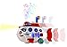 Bubble Boat Battery Operated Toy Submarine w/ Lights & Music (White Color)