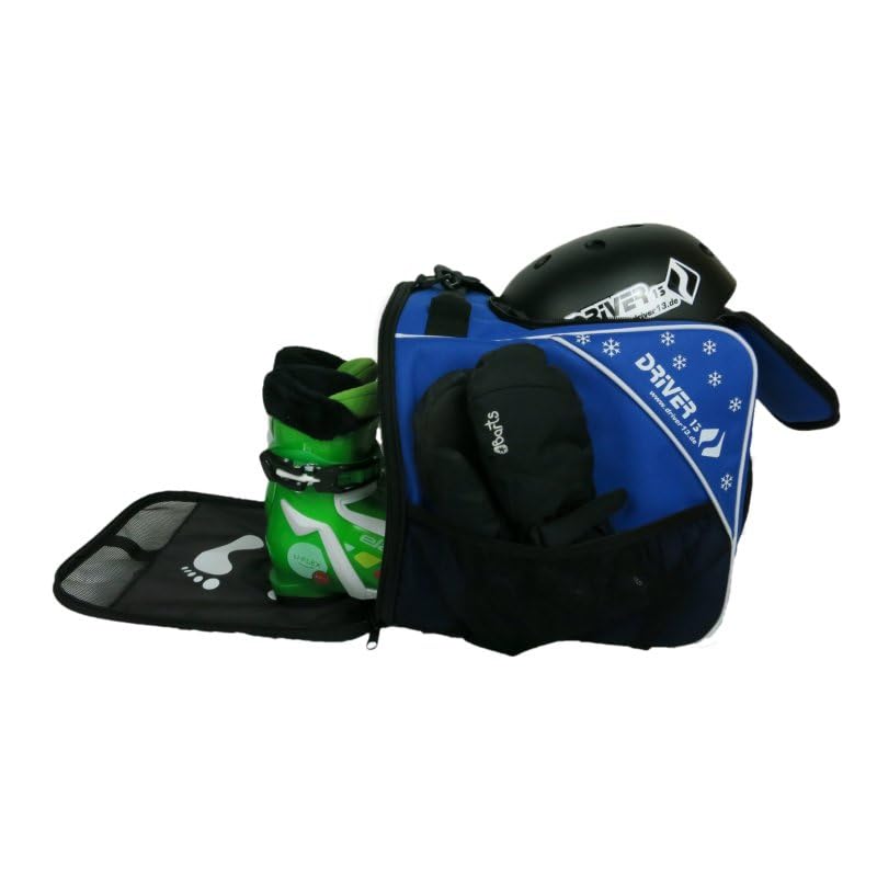 Driver13 children's ski boot bag, designed in Germany and proven for many years (blue)