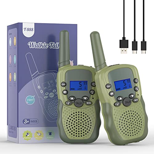 Kids Walkie Talkies Rechargeable for Boys