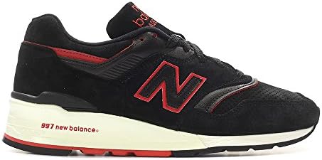 New Balance Men's 997 Air Exploration Mens Classic Black/Red M997DEXP (SIZE: 12)