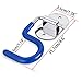Sumnacon Mop Broom Holder Organizer, 4 Pcs S-Type Wall Mounted Cleaning Tools Organizer, Space Saver Brooms Mops Rakes Holder, Stainless Steel Heavy Duty Broom Mop Handle Holder for Kitchen Garage