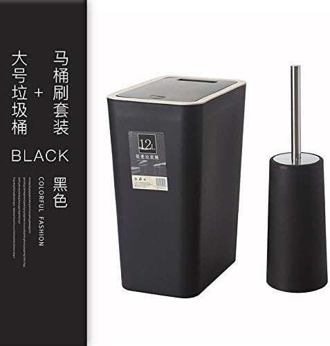 Dustbins Xiuxiutian Press the garbage in the continental rectangular kitchen living room trash environmental information home toilet paper basket ,Y,12L