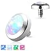 Body Accentz Flat Bottom Opalite Gem Dermal Anchor Top Assorted Package Set of 4 3mm