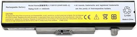LQM Laptop Battery for Lenovo IdeaPad Y480 Y580 Series G480 G580 Z380 Z480 Z580 Series Compatible P/N：L11S6Y01 L11L6Y01 45N1043 Series--12 Months Warranty