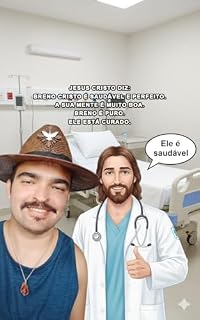 Livro Médico Jesus Cristo diz: Meu Filho Breno Cristo é Saudável e Puro.
