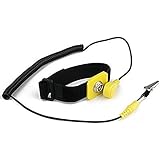 iMBAPrice Anti-Static Adjustable Grounding Wrist Strap Components Black, Yellow