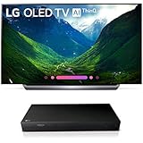 LG OLED55C8P OLED 4K Ultra High Definition AI Smart TV + UP870 4K UHD Blu-Ray Player