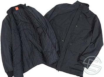 Amazon フェラーリ 15年 支給品 トラベル用 2ピース 中綿インナー付 ジャケット コート メンズ M 4 5 Ferrari フェラーリ 四輪競技