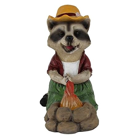 Wonderland Raccoon Solar Light / Solar Lamp (Home Decor, Garden Decor , Gift item , Balcony)