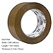 PERFECTAPE Heavy Duty Brown Packing Tape 6 Rolls, Total 600 Meters, 2.7 mil, 1.88 in x 100m, Ultra Strong, Refills for Moving, Packaging and Shipping(Not Paper Tape)