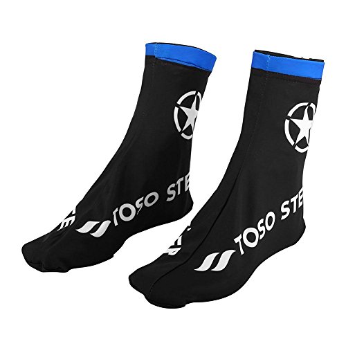 VGEBY 1 Pair Bicycle Shoe Covers, Rear Zipper Bike Waterproof Windproof Sandproof Dustproof Overshoe VGEBY 1 Pair Bicycle Shoe Covers, Rear Zipper Bike Waterproof Windproof Sandproof Dustproof Overshoe