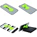 DUZY - Cellphone Grip Smart Strap, Device Holder with Fingers, Easy Detachable, Universal Device Strap, iPhone Plus Cellphone Accessories (Green)