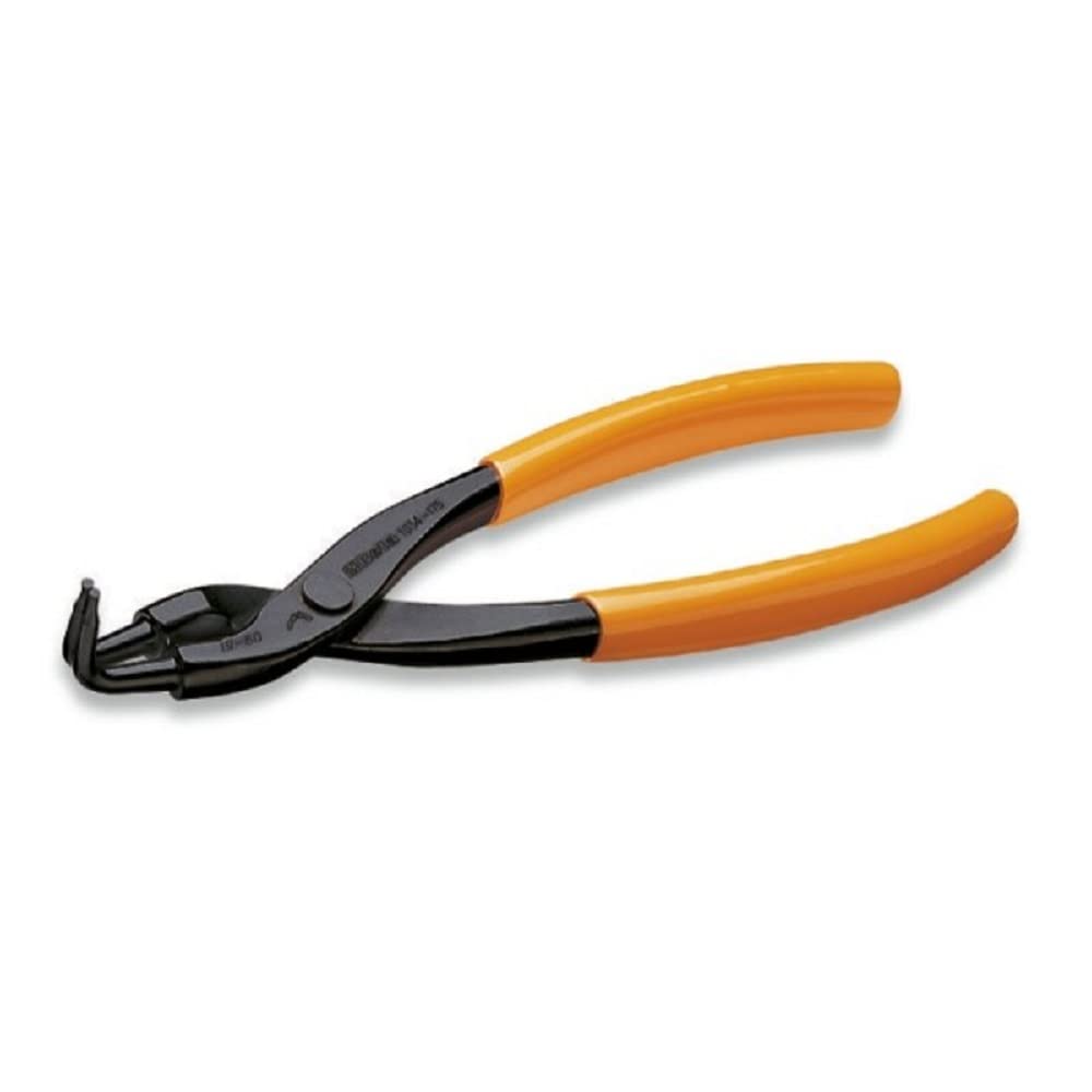 Beta 10340017 Model 1034 170 Internal Circlip Pliers, Bent Pattern, 90deg, Pvc-coated Handles for 19-60mm Circlips, 170mm