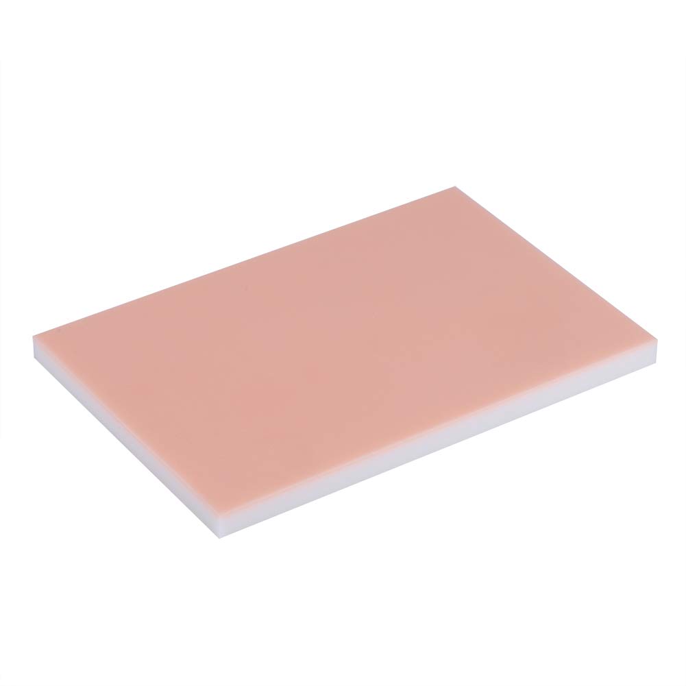 Soft Rubber6 x 4" Rubber Stamp Carving Blocks for DIY Craft Project, Great for Beginners and Professional(Pink) Handcraft Materials