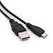 BSHTU Micro USB Cable, Micro USB Male to USB Female Host OTG Cable with USB Power Enhancer Hub Adapter USB Y Splitter Extension - 30CM
