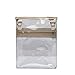 Small Clear Cross-body Messenger Bag - Multi Pocket - Long Adjustable Strap - NFL Stadium Approved