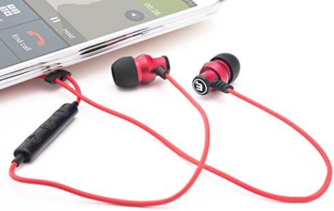 Brainwavz Delta Red IEM Earphones With Remote &amp; Mic For Android Phones, Tablets &amp; Other Android OS Devices
