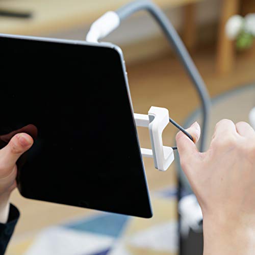 Lamicall Gooseneck Tablet Holder, Tablet Mount Flexible Arm Tablet Stand Compatible with iPad