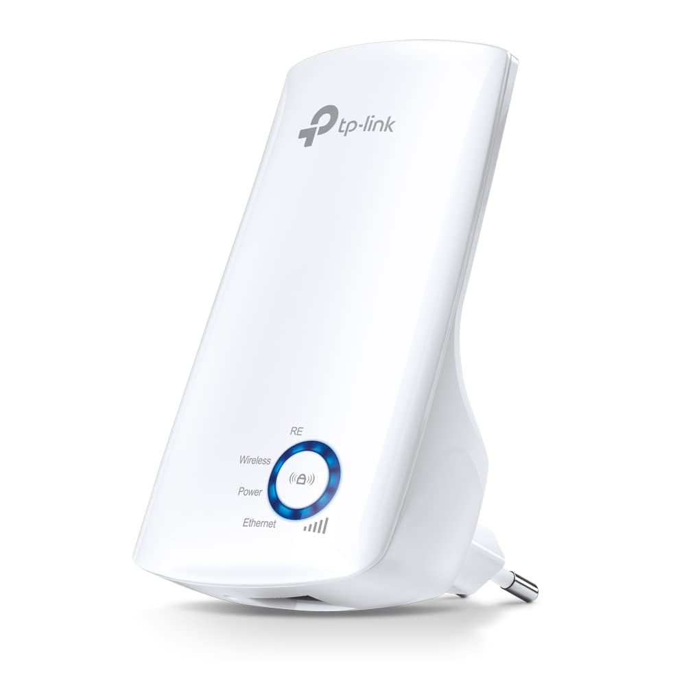 TP-Link TL-WA850RE WLAN Verstärker Repeater(300 Mbit/s, App Steuerung, Ethernet-Port, WPS, AP Modus, LED abschaltbar, kompatibel zu allen WLAN Geräten) weiß