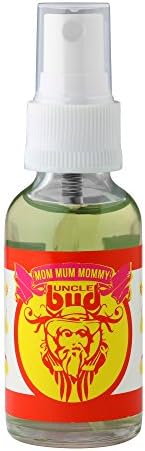 Uncle Bud's Buddha Blocker Premium Oil-Based Scented Air Freshener Spray 1 fl oz (29.6mL), Mom Mum Mommy