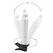 Lemonbest Battery Operated LED Flameless Taper Candles with Remote Control and Removable Clips for Christmas Decoration, Set of 10