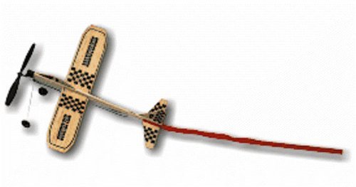 GUILLOWS NO.51 Balsa Wood Gliders - #51 Barnstormer Motor Plane