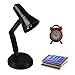 Dengguoli Six-Piece Set 1/12 Dollhouse Miniature Metal Alarm Clock LED Desk Reading Lamp Toy Cute Doll House Mini Book Notebook Magazine