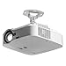 Mount Factory Universal Low Profile Ceiling Projector Mount - White