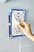 Eureka Shower Idea Whiteboard | Mountable Bathroom Writing Slate With Sturdy Suction Cups | 50 Removable Sheets, Oil Pencil & Microfiber Eraser Included | Fun Waterproof Notepad Wet & Dry Use Gadget
