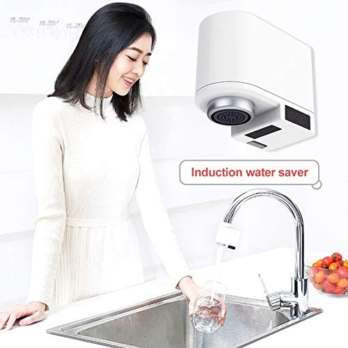 yunbox299 Home Kitchen Water Saving Device, ZAJIA Automatic Infrared Induction Water Saving Device for Sink Faucet