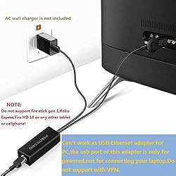 Ethernet Adapter for Fire TV Stick,Fire Stick 4K
