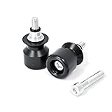 Krator KAWASAKI ZX6 ZX6R ZX6RR ZX9R ZX10-R ZX12-R ZX14 NINJA EX600 ZZR600 BLACK SWINGARM SPOOLS SLIDERS